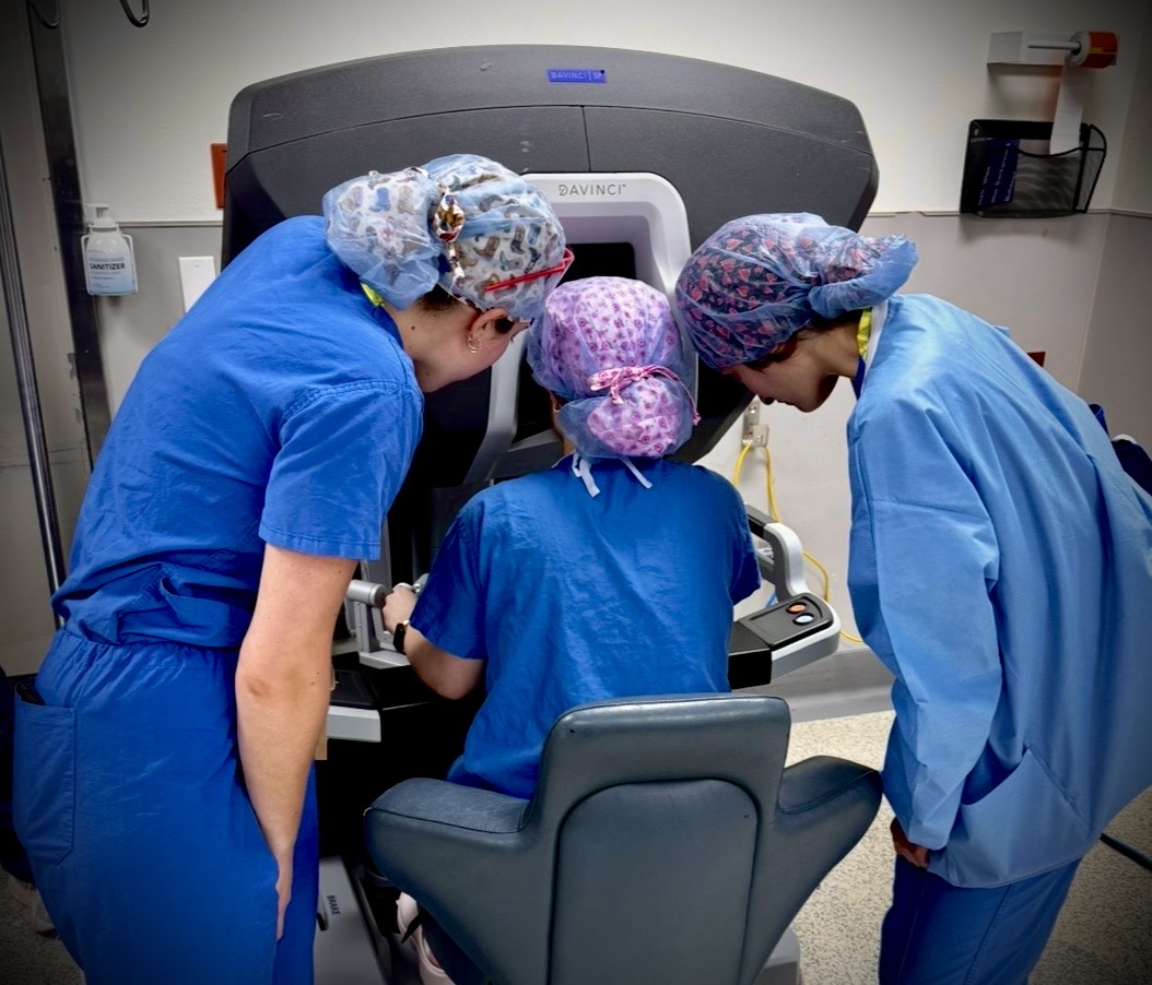 Observation and mentoring at a robotic console